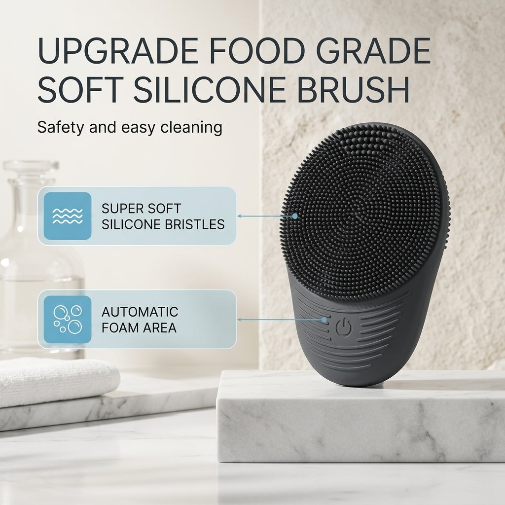 Electric Silicone Face Brush